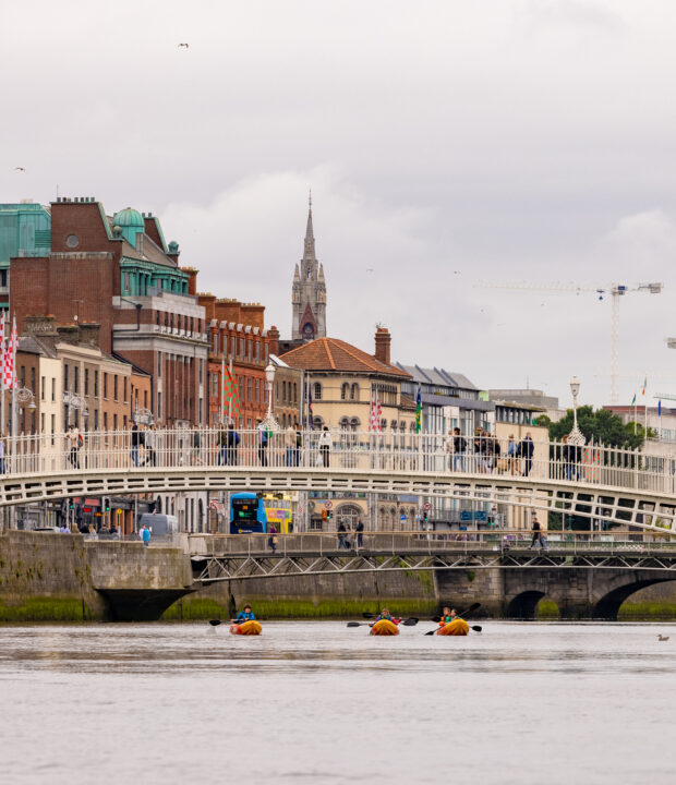Dublin City Kayaking River Liffey Dublin master